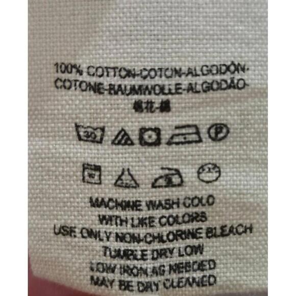 Free People Off Shoulder Top Women Size S White Bell Sleeve Tie Cuff Boho Chic - Picture 6 of 7